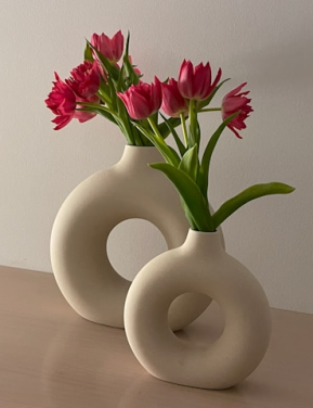 Handcrafted Wooden Vase